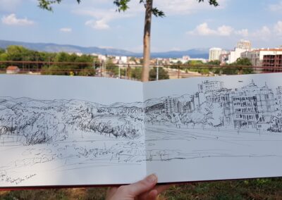 Urban sketch Laeti