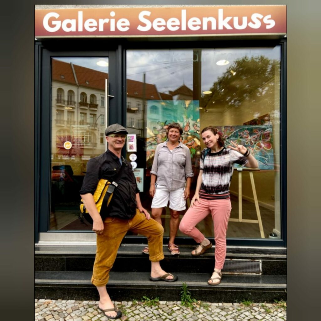 Foto Christian Badel, Tatian Miller, Laeti-Berlin- Galer Seelenkuss-08.2024